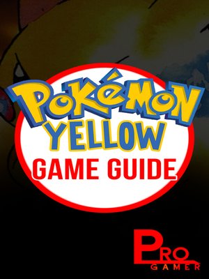 cover image of Pokemon Yellow Game Guide